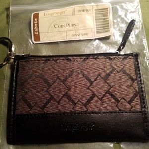 New Longaberger fabric coin purse item 20047161